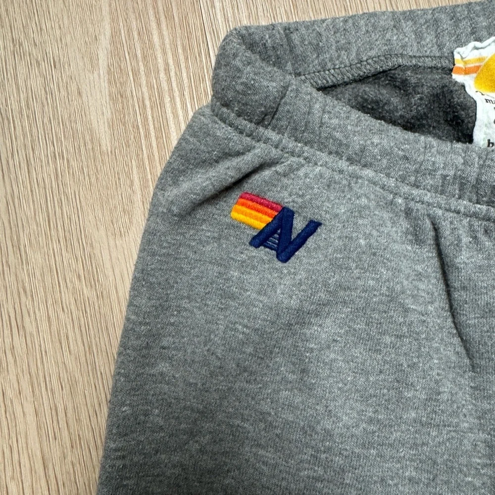 5 STRIPES AVIATOR NATION - HEATHER GREY